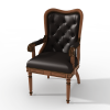 扶手椅-家居-桌椅-VR/AR模型-3D城