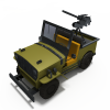 战车-VR/AR模型-3D城