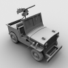 战车-VR/AR模型-3D城