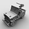 战车-VR/AR模型-3D城