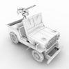 战车-VR/AR模型-3D城