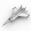MIG 31战斗机-飞机-军事飞机-VR/AR模型-3D城