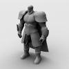 人类首领-角色人体-角色-VR/AR模型-3D城