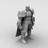 人类首领-角色人体-角色-VR/AR模型-3D城
