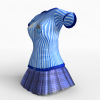 mm超市工作服-文体生活-服装饰品-VR/AR模型-3D城