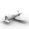 战斗机-飞机-军事飞机-VR/AR模型-3D城