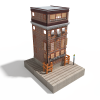 威尼斯建筑-建筑-住宅-VR/AR模型-3D城