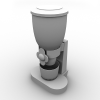 咖啡壶-科技-家用电器-VR/AR模型-3D城