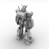 高达-角色人体-角色-VR/AR模型-3D城