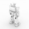 高达-角色人体-角色-VR/AR模型-3D城