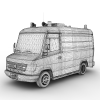 Mercedes Vario Rettungs-汽车-家用汽车-VR/AR模型-3D城