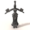 女性-角色人体-角色-VR/AR模型-3D城
