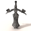 女性-角色人体-角色-VR/AR模型-3D城