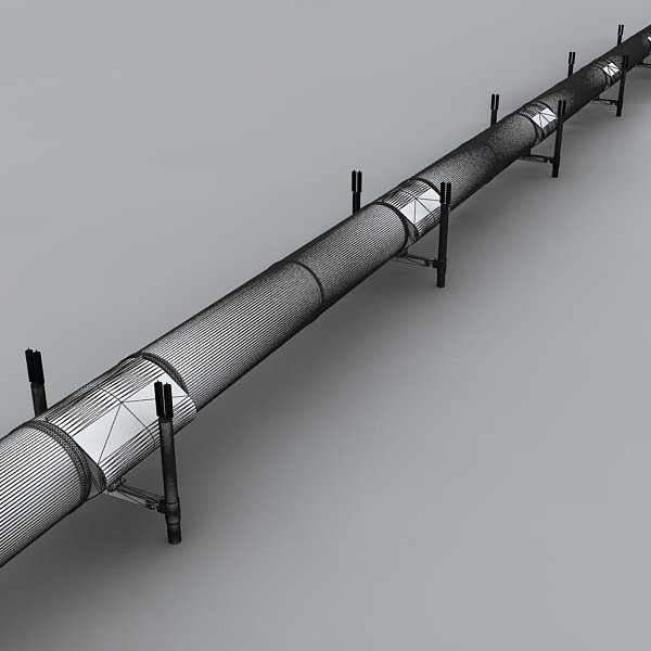 大型管道-建筑-厂房-vr/ar模型-3d城