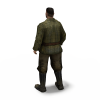 部队军人-角色人体-男人-VR/AR模型-3D城