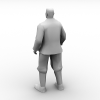 部队军人-角色人体-男人-VR/AR模型-3D城