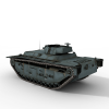 LVT-5装甲车-汽车-军事汽车-VR/AR模型-3D城