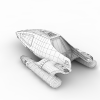 Space Shuttle-飞机-飞行器-VR/AR模型-3D城