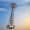 西雅图太空针-建筑-基础设施-VR/AR模型-3D城