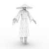 农夫-角色人体-角色-VR/AR模型-3D城