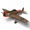 雷电P-47-飞机-军事飞机-VR/AR模型-3D城
