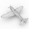 雷电P-47-飞机-军事飞机-VR/AR模型-3D城