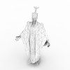 神话OL角色-角色人体-角色-VR/AR模型-3D城