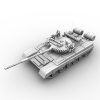 T-80坦克-汽车-军事汽车-VR/AR模型-3D城