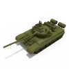 T-80坦克-汽车-军事汽车-VR/AR模型-3D城