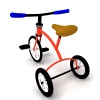 三轮自行车-汽车-自行车-VR/AR模型-3D城