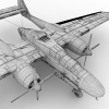 美国轰炸机-飞机-军事飞机-VR/AR模型-3D城