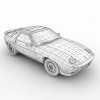 保时捷-928-汽车-家用汽车-VR/AR模型-3D城