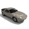保时捷-928-汽车-家用汽车-VR/AR模型-3D城