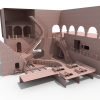 迷宫城堡-建筑-科幻-VR/AR模型-3D城