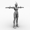 机器人-角色人体-角色-VR/AR模型-3D城