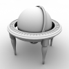 地球仪-文体生活-艺术品-VR/AR模型-3D城