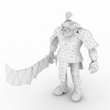 人类首领-角色人体-角色-VR/AR模型-3D城