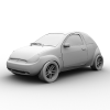 轿车-汽车-家用汽车-VR/AR模型-3D城