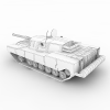 T80坦克-汽车-军事汽车-VR/AR模型-3D城