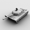 T80坦克-汽车-军事汽车-VR/AR模型-3D城