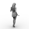 女人雕塑-文体生活-艺术品-VR/AR模型-3D城