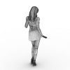 女人雕塑-文体生活-艺术品-VR/AR模型-3D城