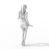 女人雕塑-文体生活-艺术品-VR/AR模型-3D城