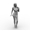 女人雕塑-文体生活-艺术品-VR/AR模型-3D城