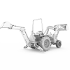 挖土机-汽车-VR/AR模型-3D城