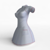 护士裙-文体生活-服装饰品-VR/AR模型-3D城