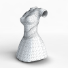 护士裙-文体生活-服装饰品-VR/AR模型-3D城