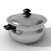 锅-家居-厨具-VR/AR模型-3D城
