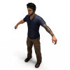 FarCry 3 Jason Brody-角色人体-角色-VR/AR模型-3D城