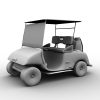 高尔夫球车-汽车-其它-VR/AR模型-3D城